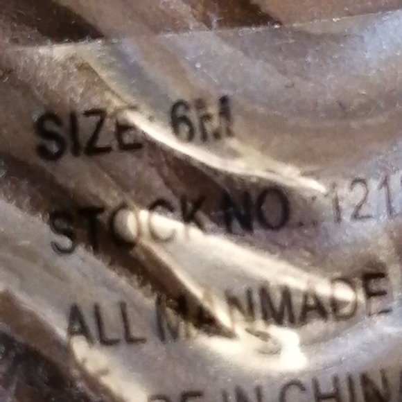 Maurices Womans Lucy Double Buckle Slide Sandals White Cork Wedge Heel 6M - Picture 9 of 10